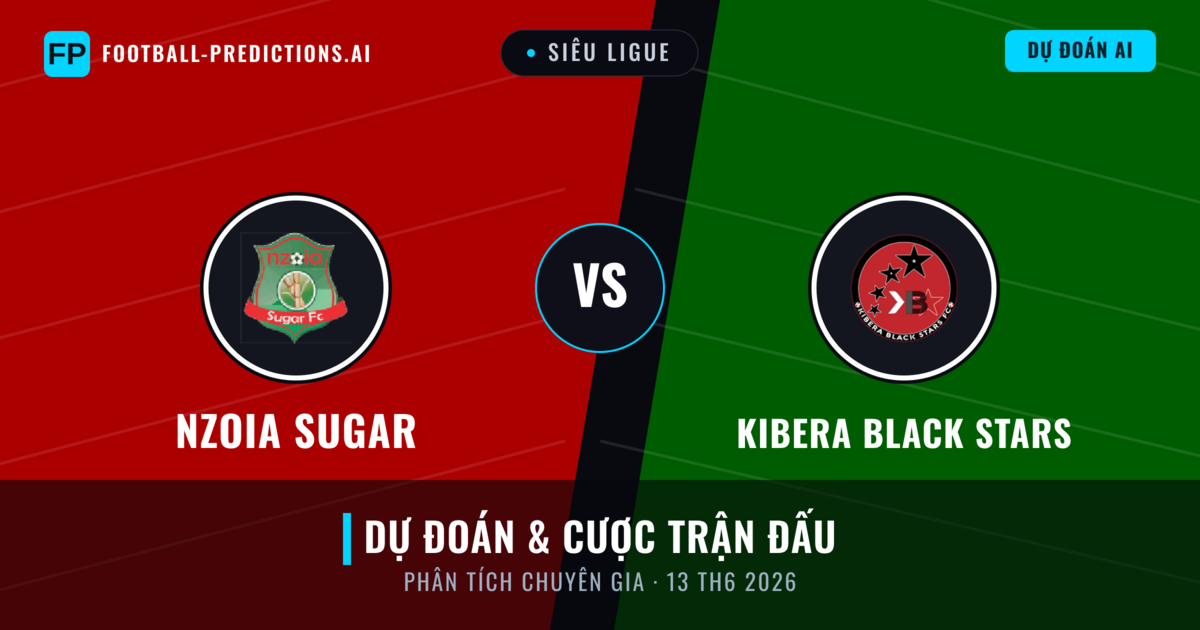 Nzoia Sugar vs Kibera Black Stars — dự đoán và xem trước trận đấu