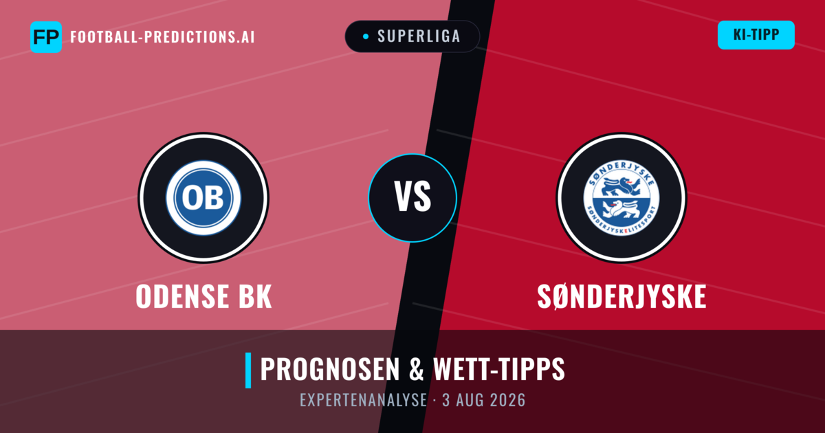 Odense BK vs SønderjyskE — Prognose und Spielvorschau