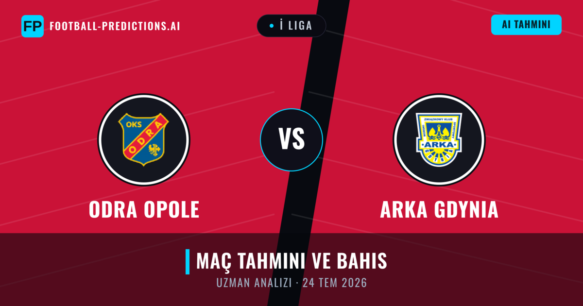 Odra Opole - Arka Gdynia — maç tahmini ve önizleme