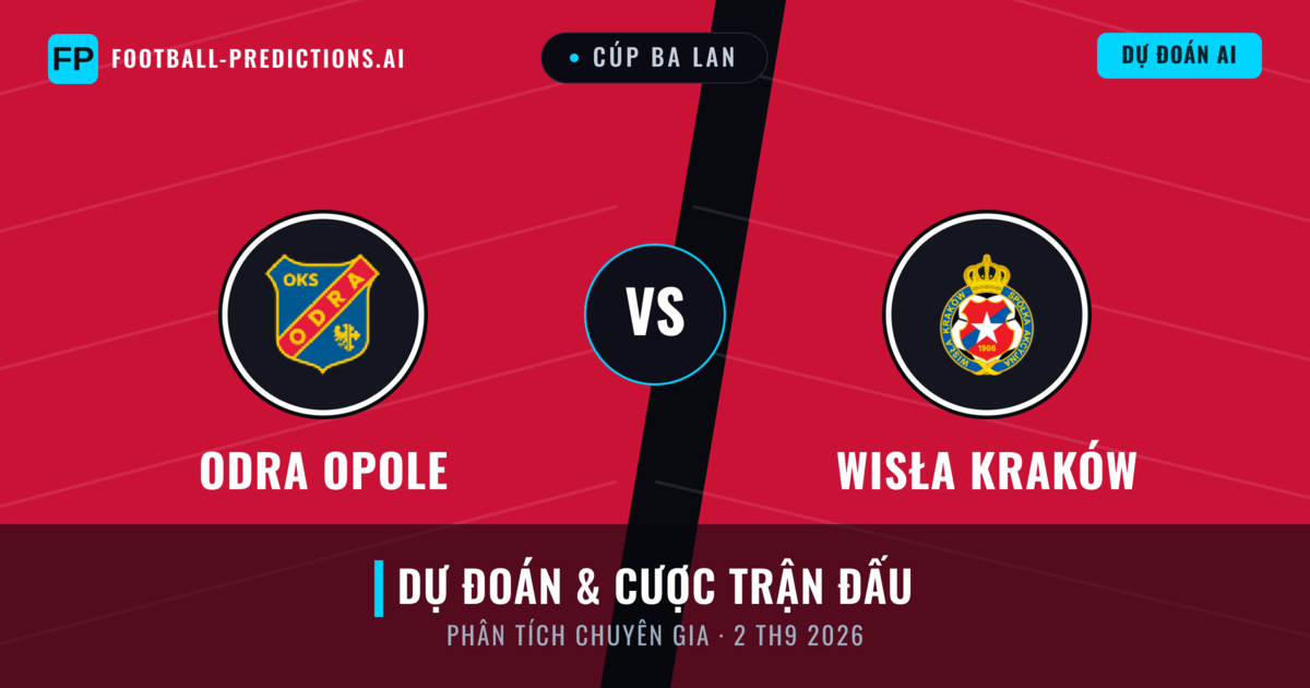Odra Opole vs Wisła Kraków — dự đoán và xem trước trận đấu