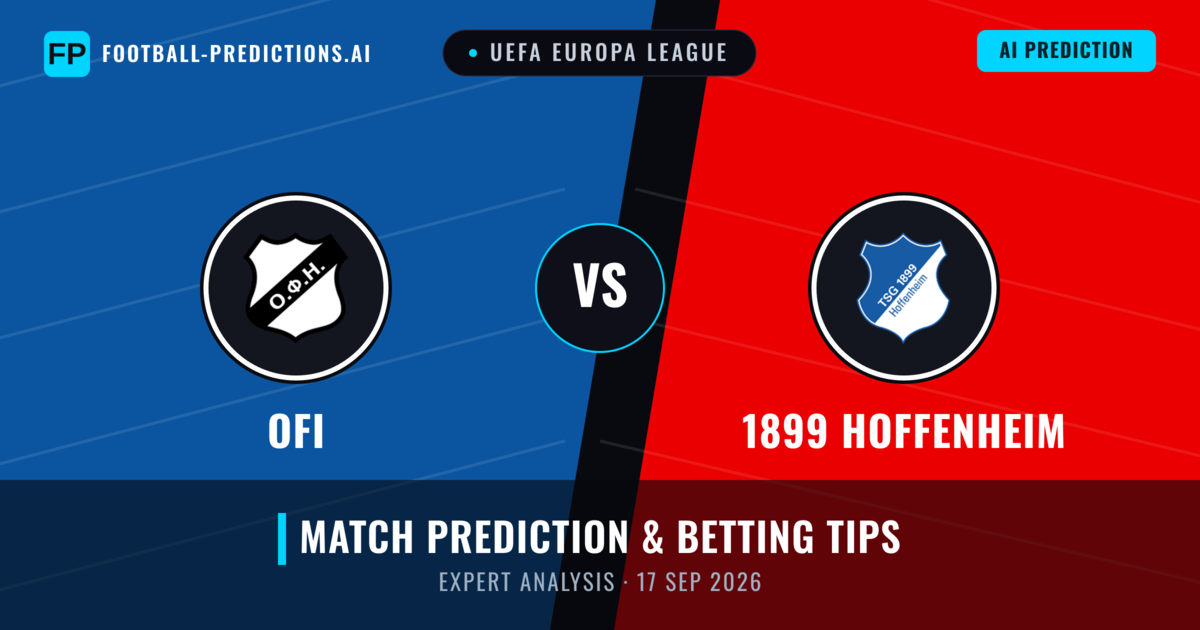 OFI vs 1899 Hoffenheim — match prediction & preview