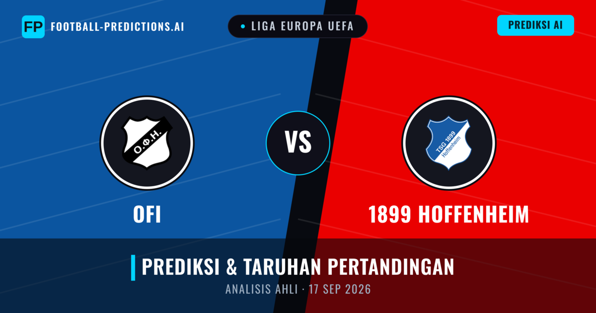 OFI vs 1899 Hoffenheim — prediksi dan pratinjau pertandingan
