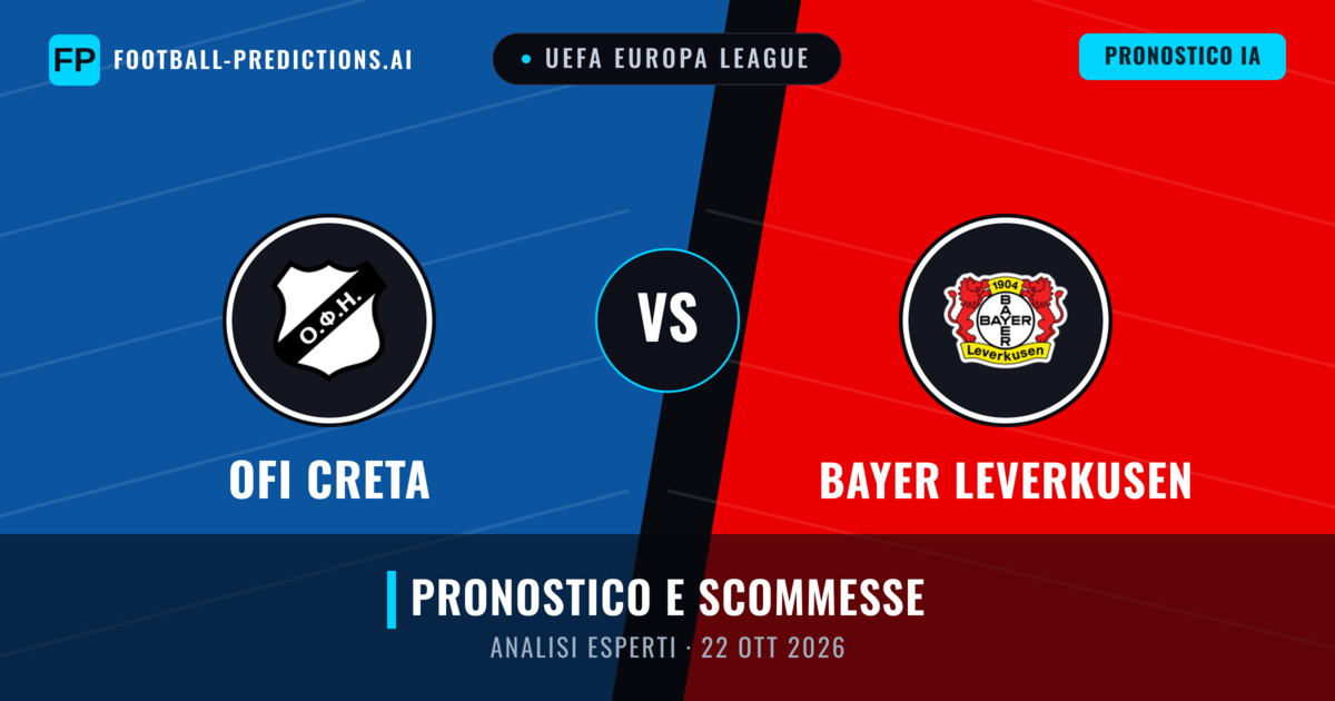 OFI Creta vs Bayer Leverkusen — pronostico e anteprima del match