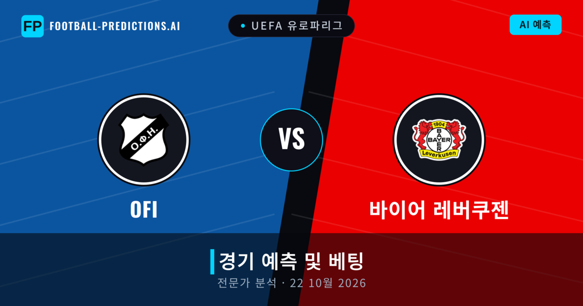 OFI 대 바이어 레버쿠젠 — 경기 예측 및 프리뷰