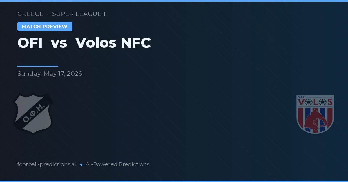 OFI vs Volos NFC — hula at preview ng laban