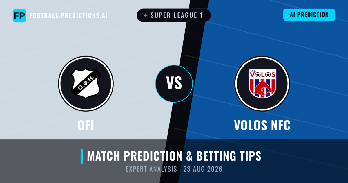 OFI vs Volos NFC — match prediction & preview