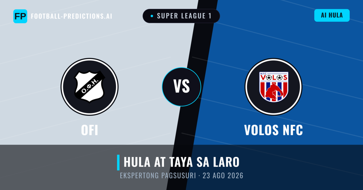 OFI vs Volos NFC — hula at preview ng laban