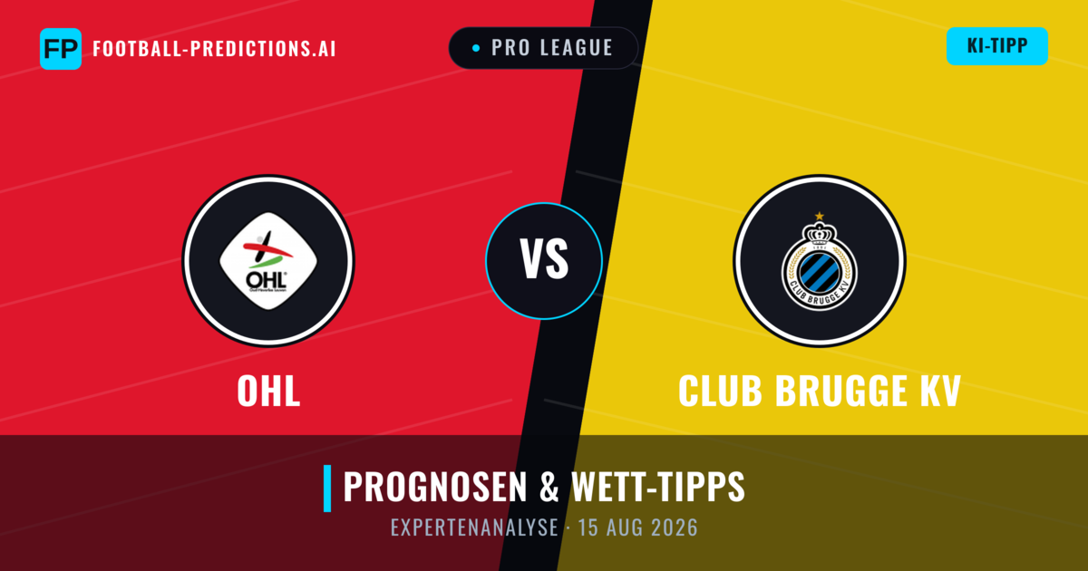 OHL vs Club Brugge KV — Prognose und Spielvorschau
