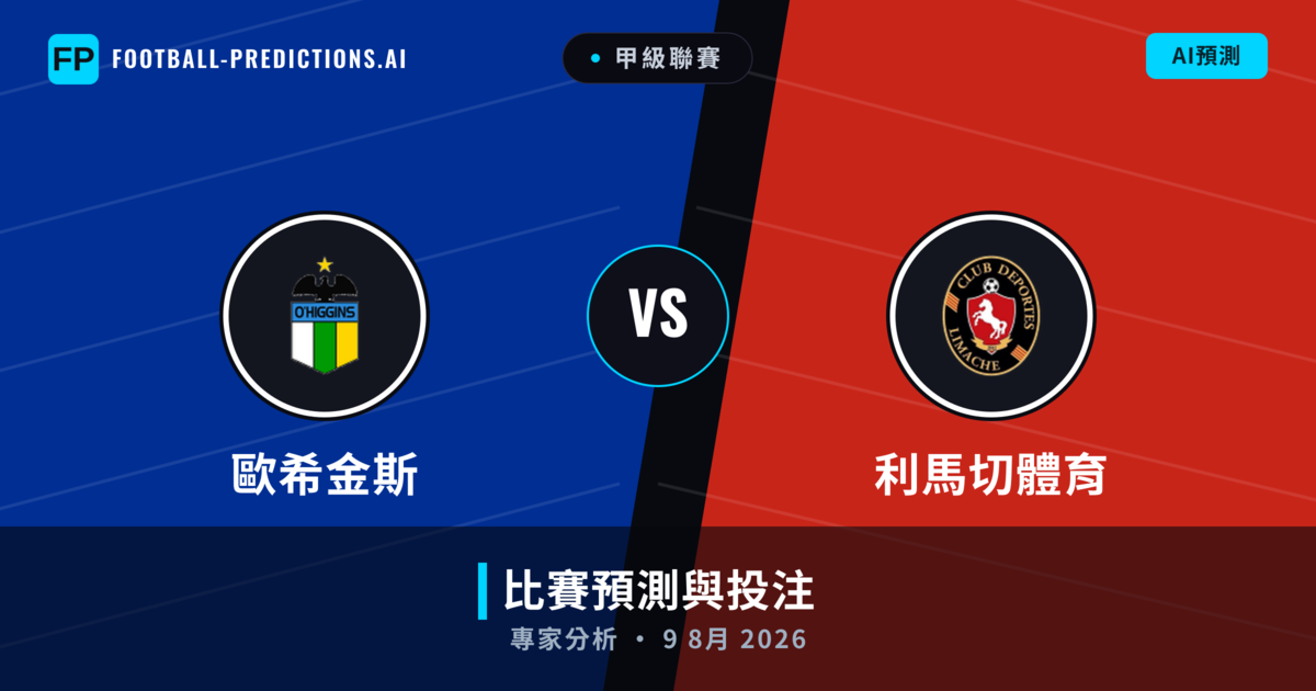 歐希金斯 vs 利馬切體育 — 比赛预测和前瞻