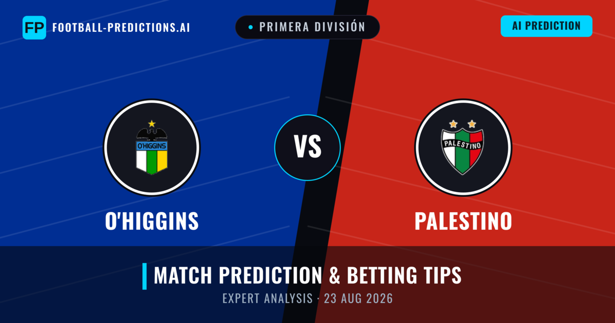 O'Higgins vs Palestino — match prediction & preview