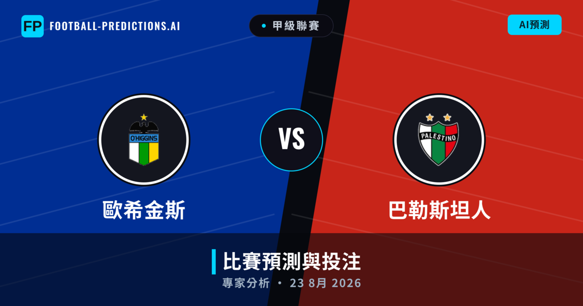 歐希金斯 vs 巴勒斯坦人 — 比赛预测和前瞻