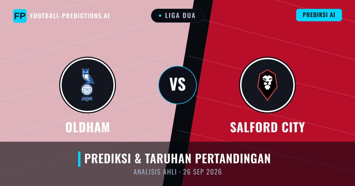 Oldham vs Salford City — prediksi dan pratinjau pertandingan