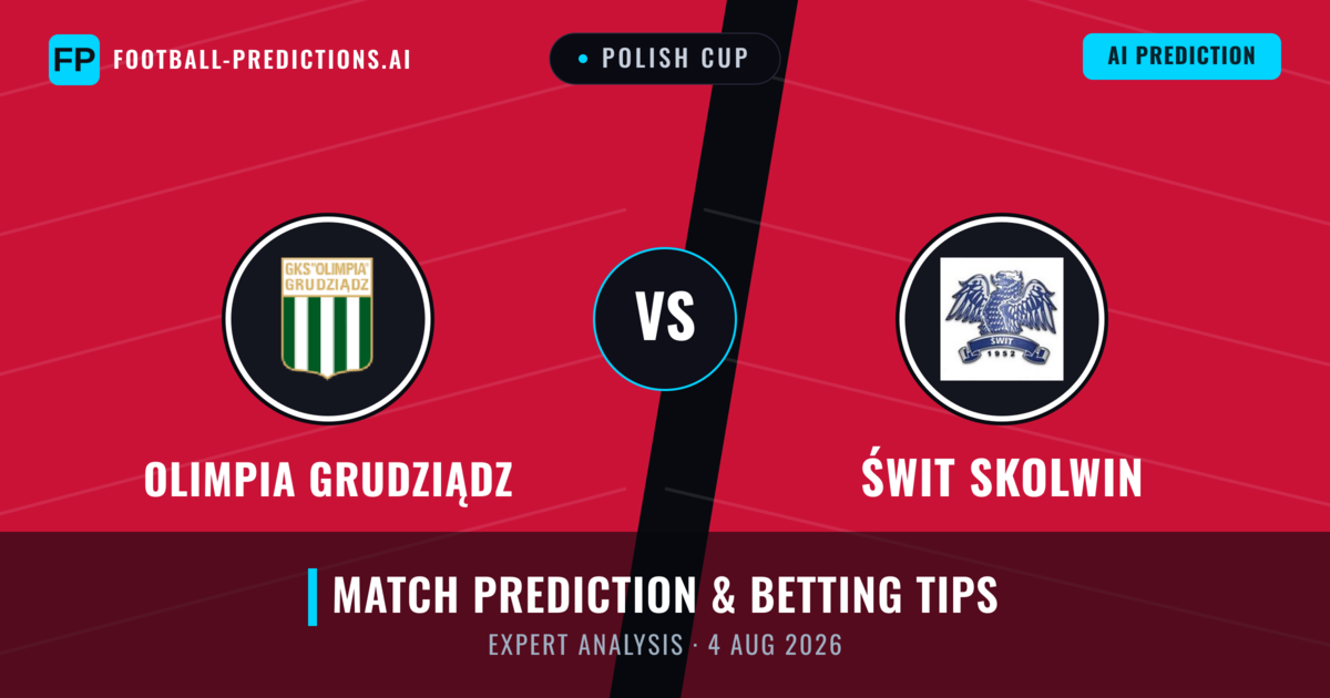 Olimpia Grudziądz vs Świt Skolwin — match prediction & preview
