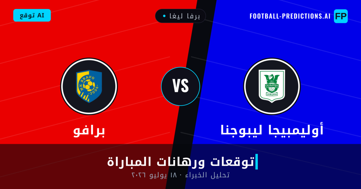 أوليمبيجا ليبوجنا ضد برافو — توقعات ومعاينة المباراة