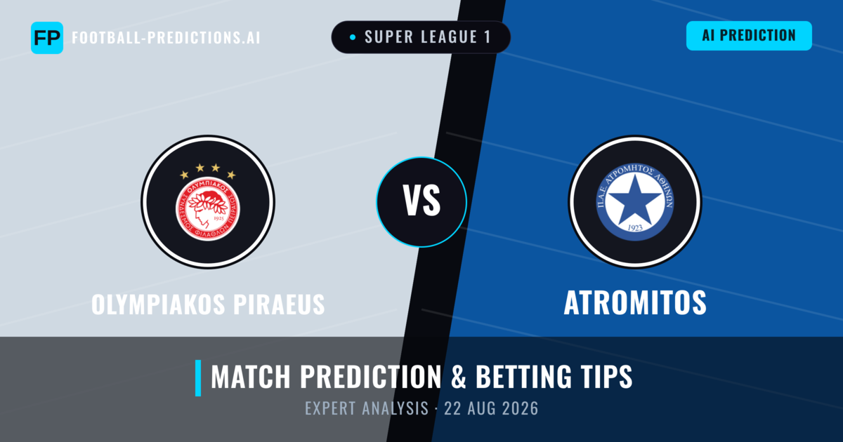 Olympiakos Piraeus vs Atromitos — match prediction & preview