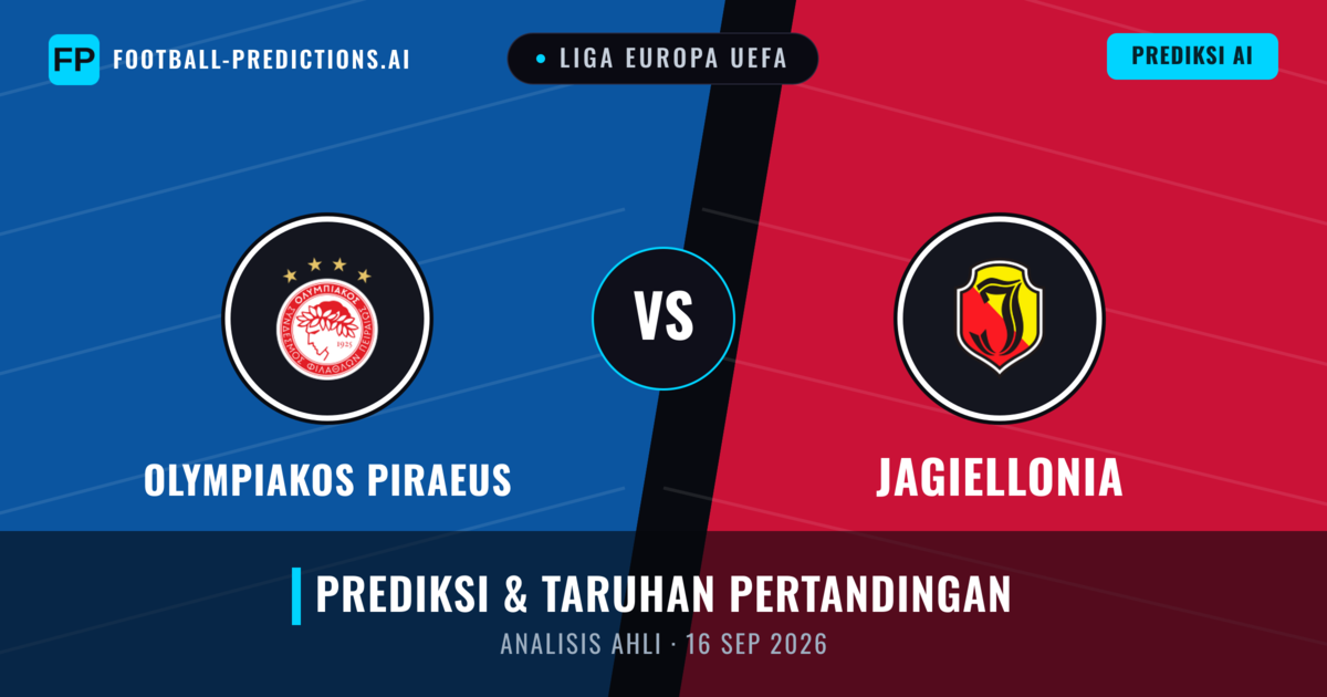 Olympiakos Piraeus vs Jagiellonia — prediksi dan pratinjau pertandingan