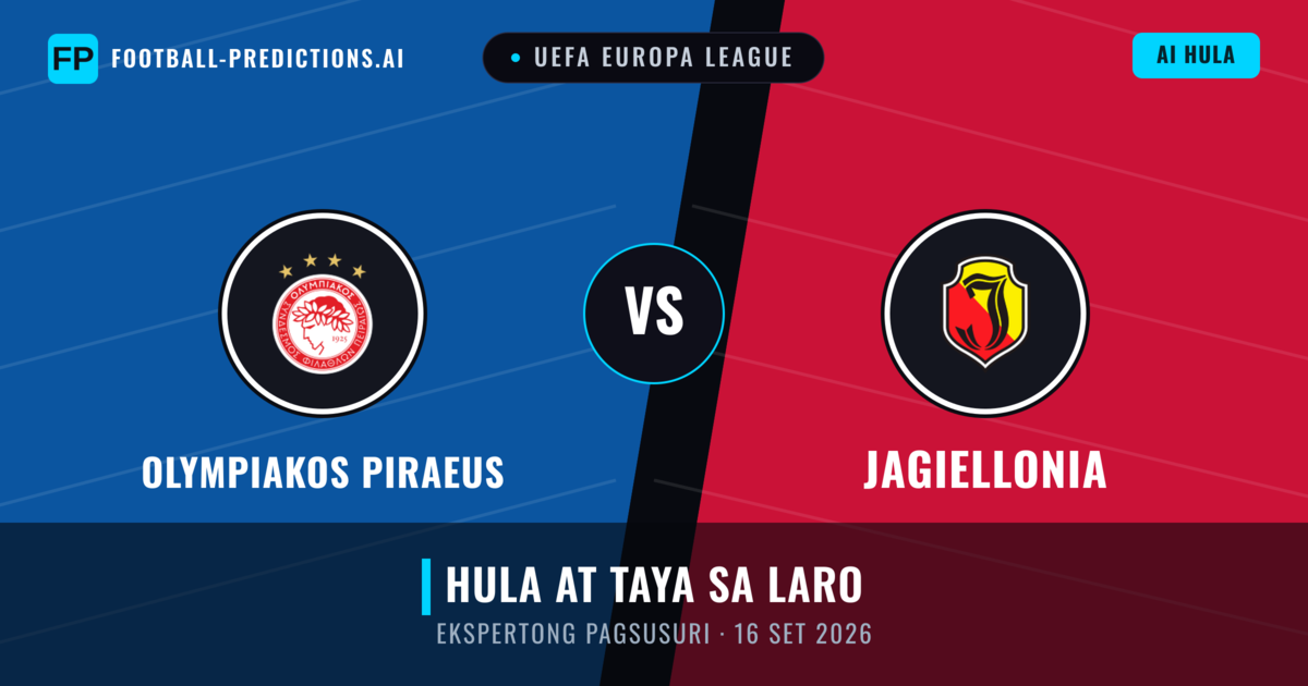Olympiakos Piraeus vs Jagiellonia — hula at preview ng laban