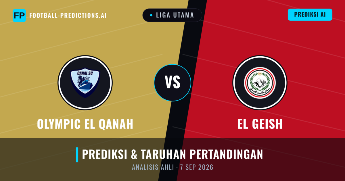 Olympic El Qanah vs El Geish — prediksi dan pratinjau pertandingan