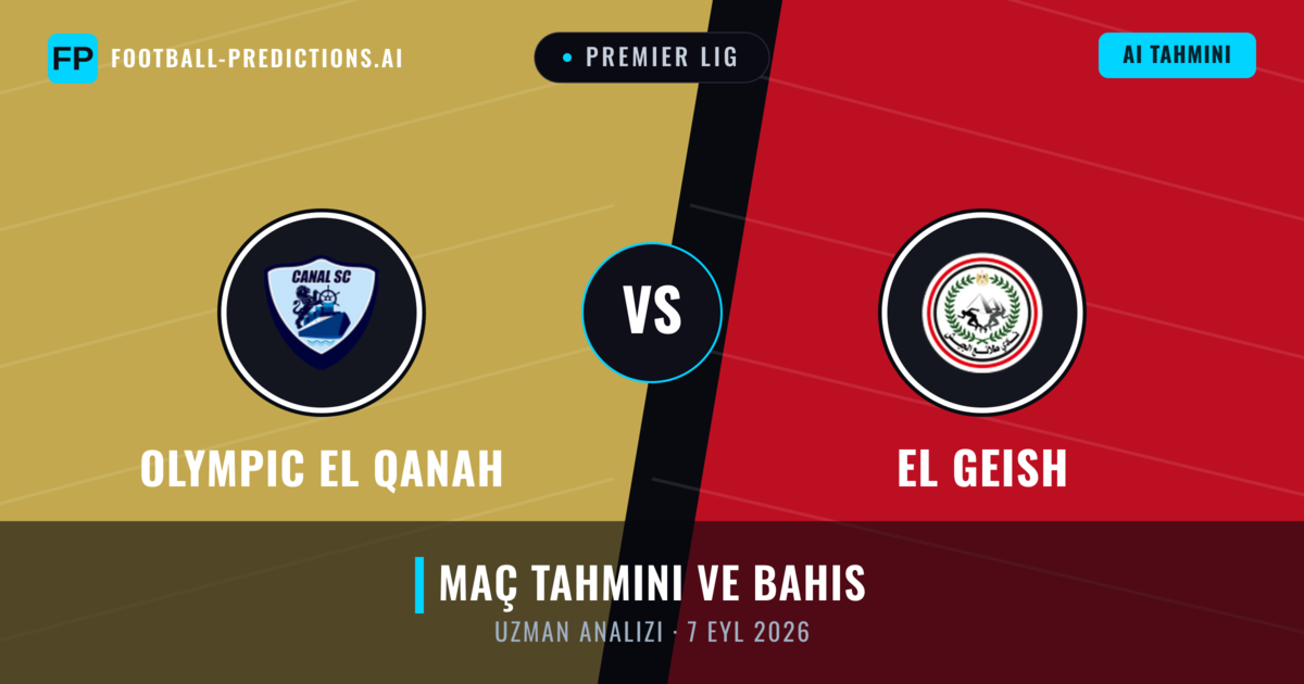 Olympic El Qanah - El Geish — maç tahmini ve önizleme