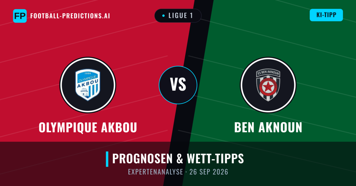 Olympique Akbou vs Ben Aknoun — Prognose und Spielvorschau