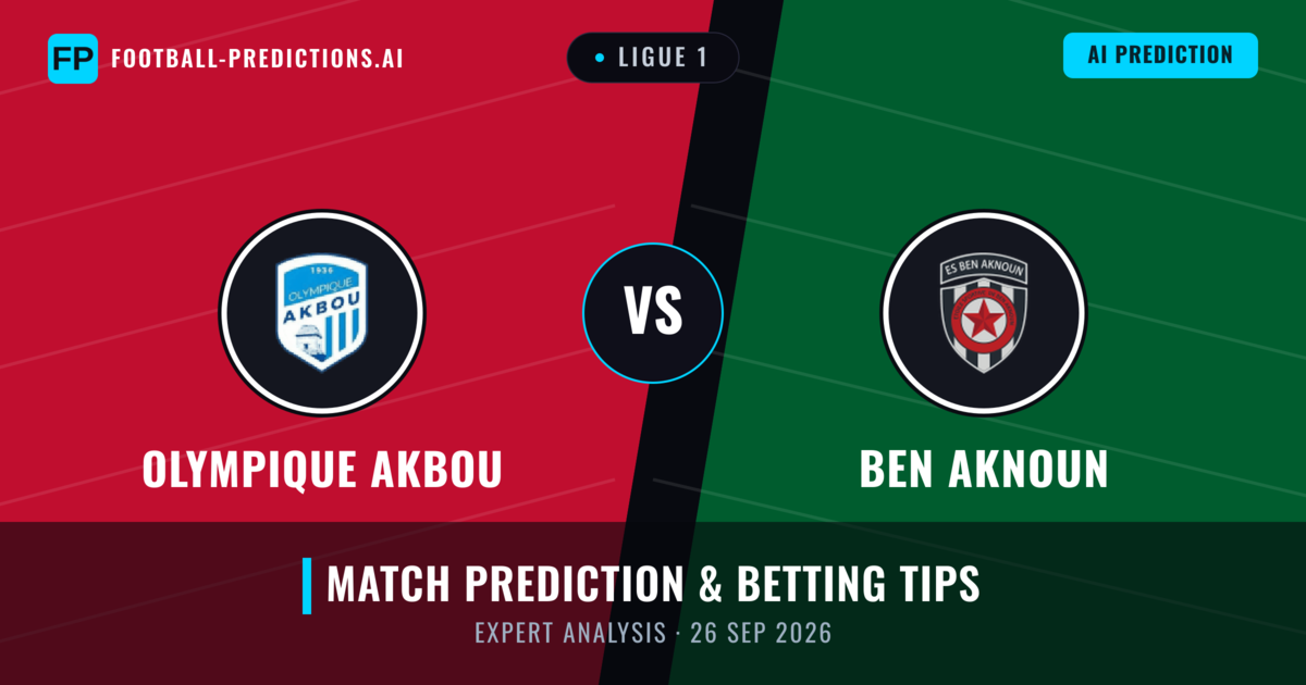 Olympique Akbou vs Ben Aknoun — match prediction & preview