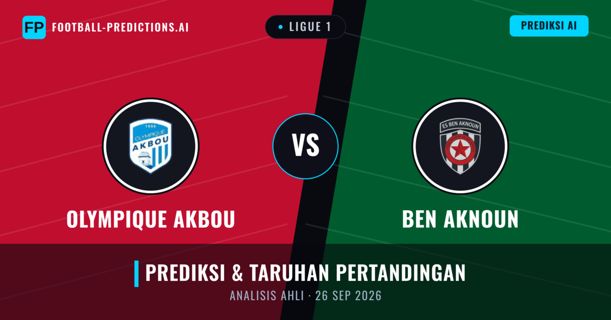 Olympique Akbou vs Ben Aknoun — prediksi dan pratinjau pertandingan