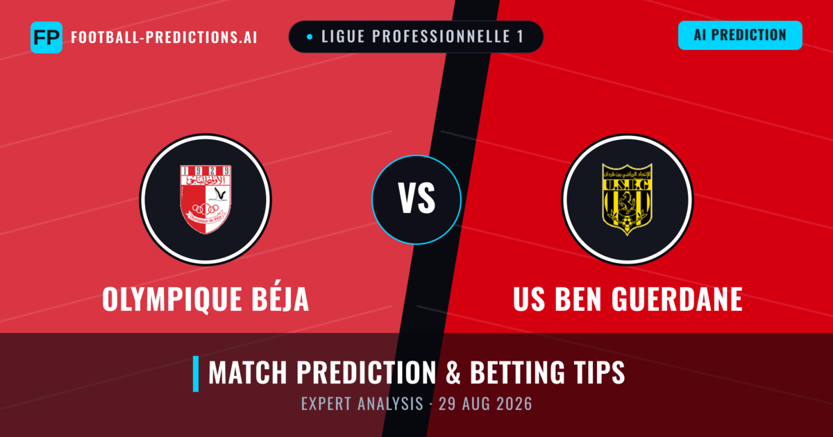 Olympique Béja vs US Ben Guerdane — match prediction & preview