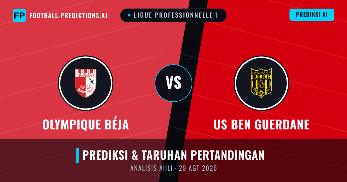 Olympique Béja vs US Ben Guerdane — prediksi dan pratinjau pertandingan