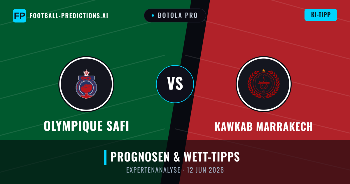 Olympique Safi vs Kawkab Marrakech — Prognose und Spielvorschau