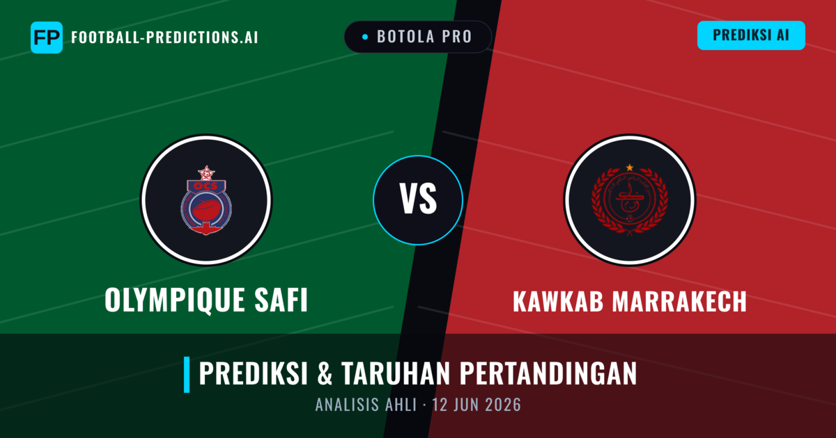 Olympique Safi vs Kawkab Marrakech — prediksi dan pratinjau pertandingan