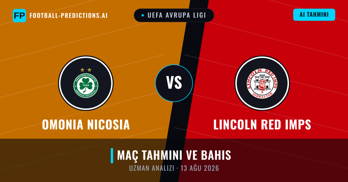 Omonia Nicosia - Lincoln Red Imps — maç tahmini ve önizleme