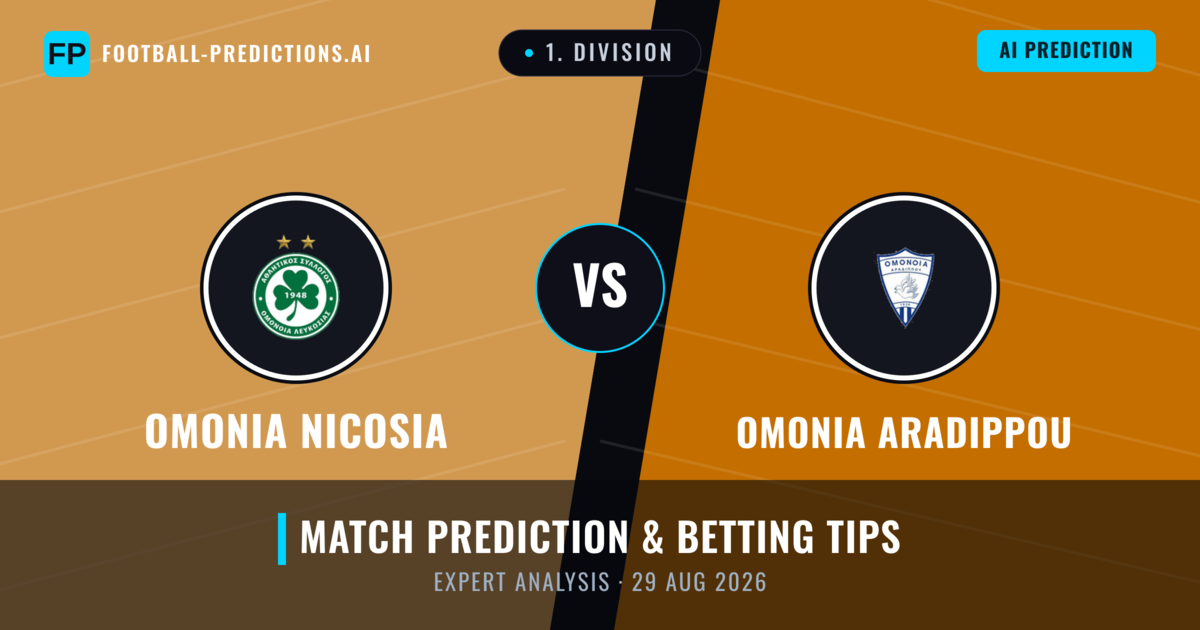 Omonia Nicosia vs Omonia Aradippou — match prediction & preview