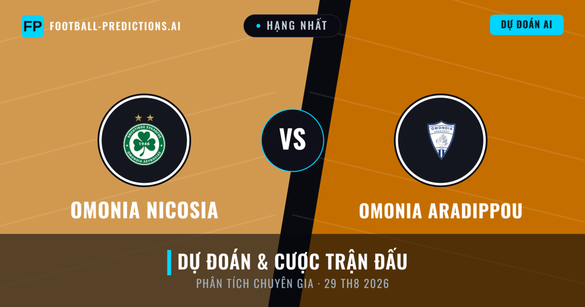 Omonia Nicosia vs Omonia Aradippou — dự đoán và xem trước trận đấu