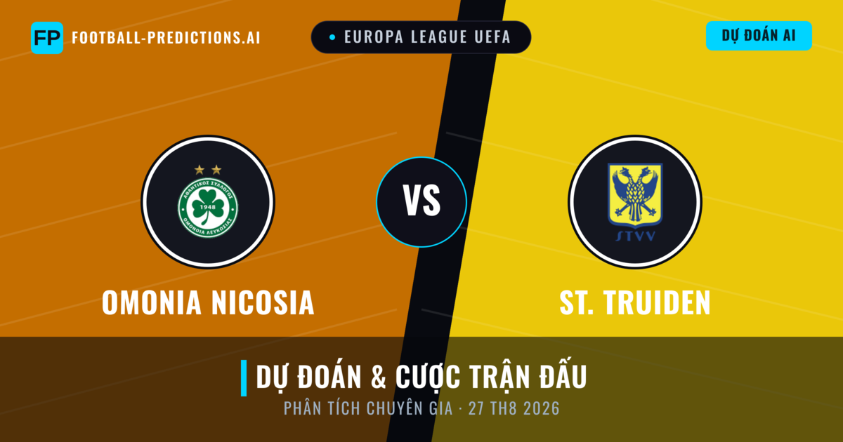 Omonia Nicosia vs St. Truiden — dự đoán và xem trước trận đấu