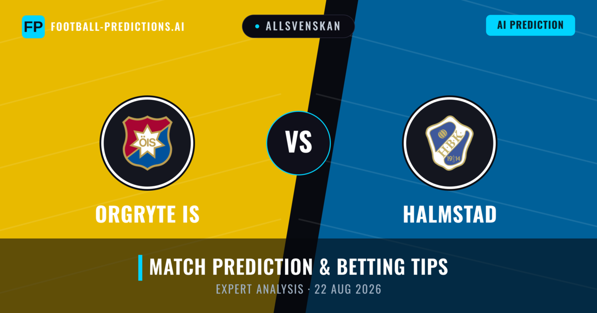 Orgryte IS vs Halmstad — match prediction & preview