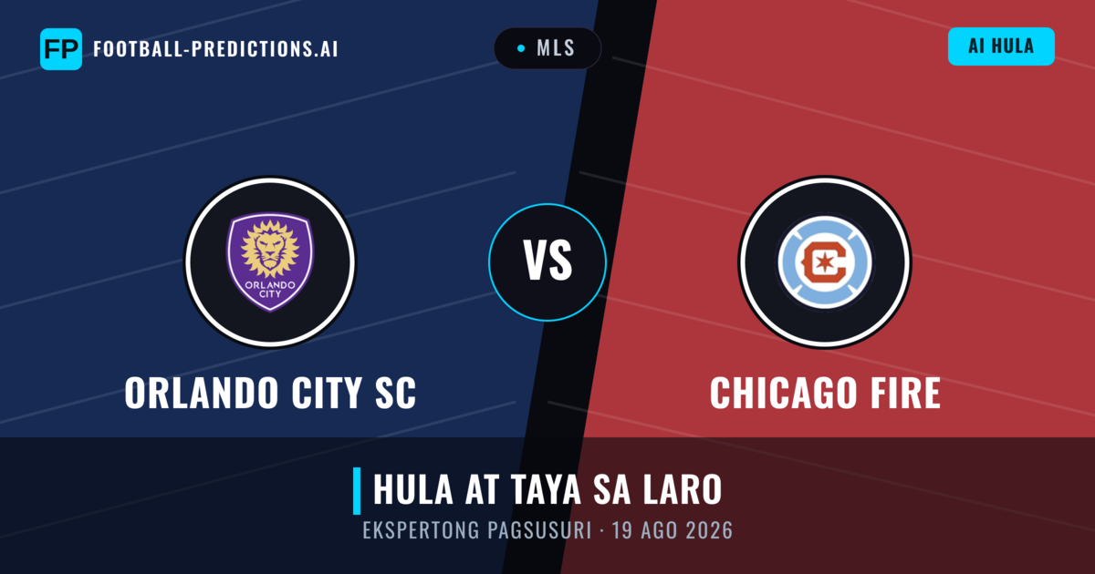 Orlando City SC vs Chicago Fire — hula at preview ng laban