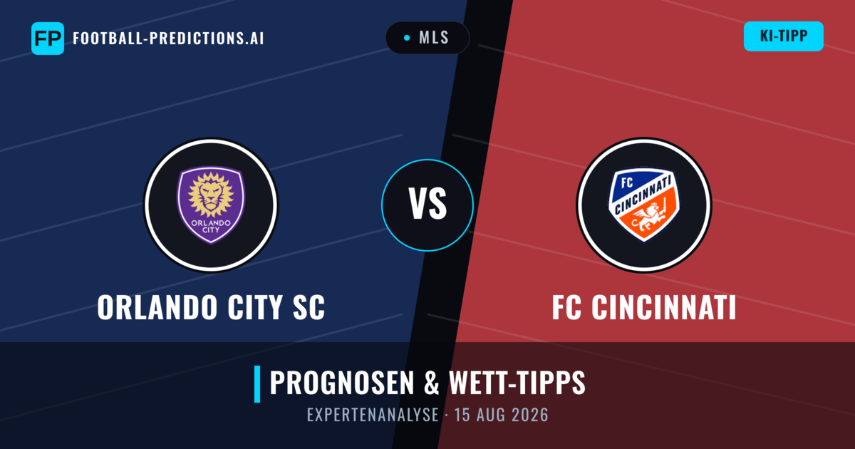 Orlando City SC vs FC Cincinnati — Prognose und Spielvorschau