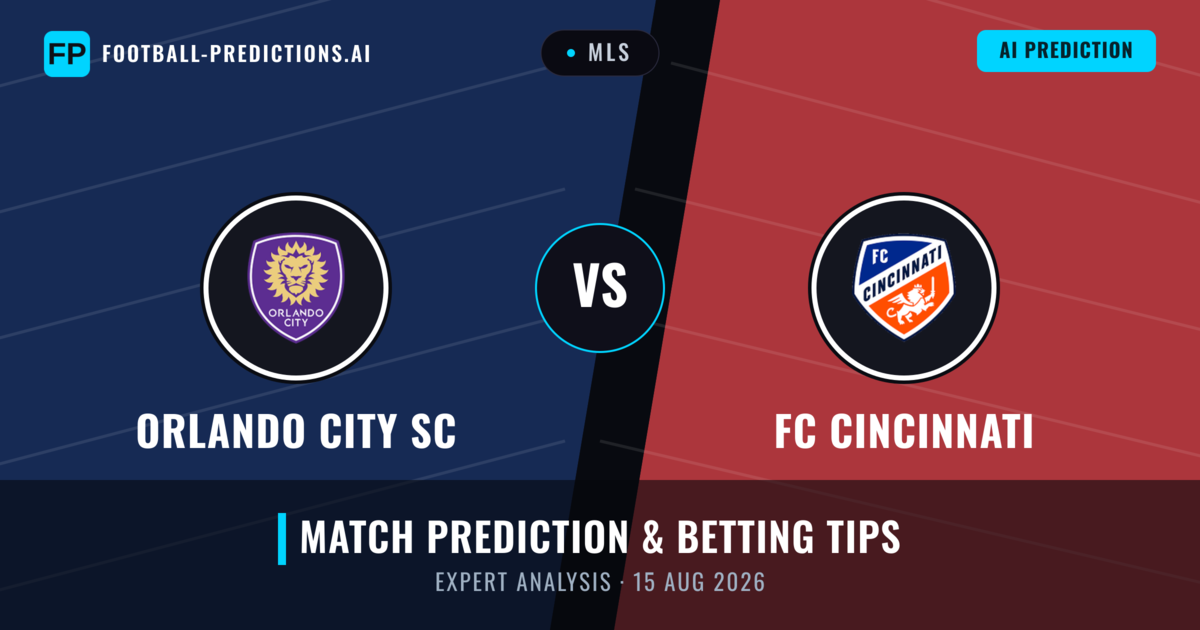 Orlando City SC vs FC Cincinnati — match prediction & preview