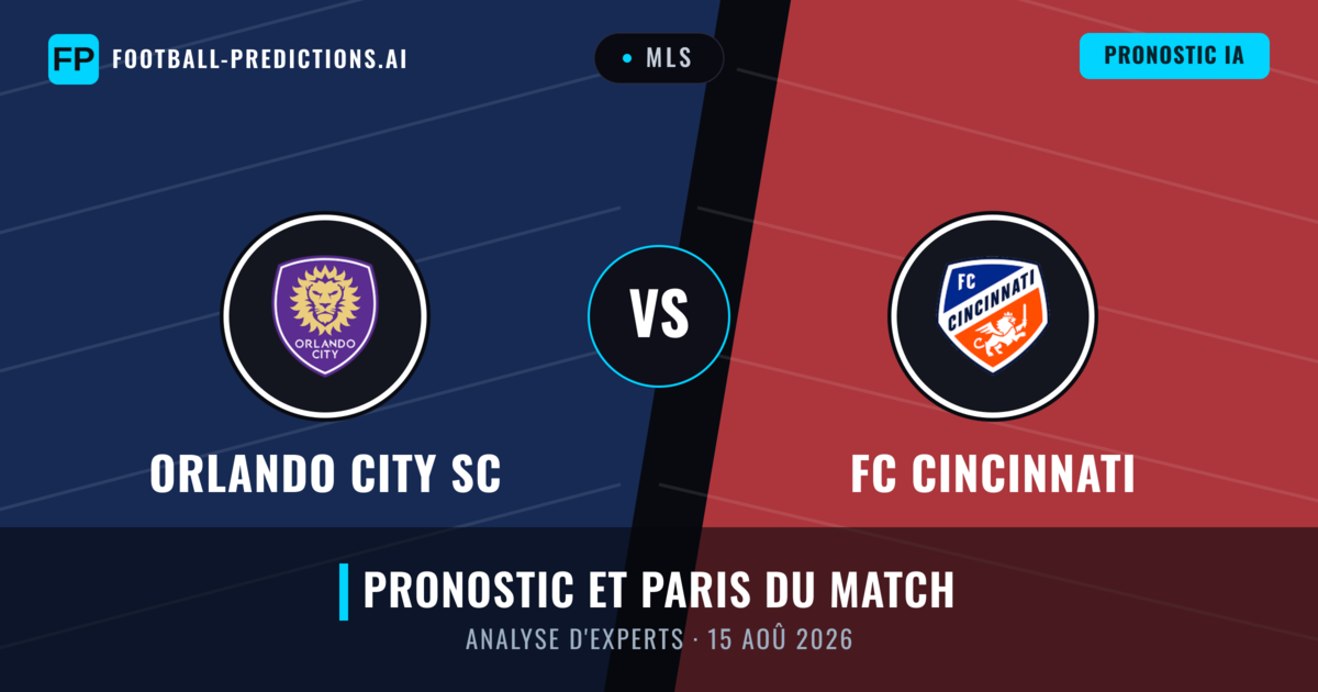 Orlando City SC vs FC Cincinnati — pronostic et avant-match