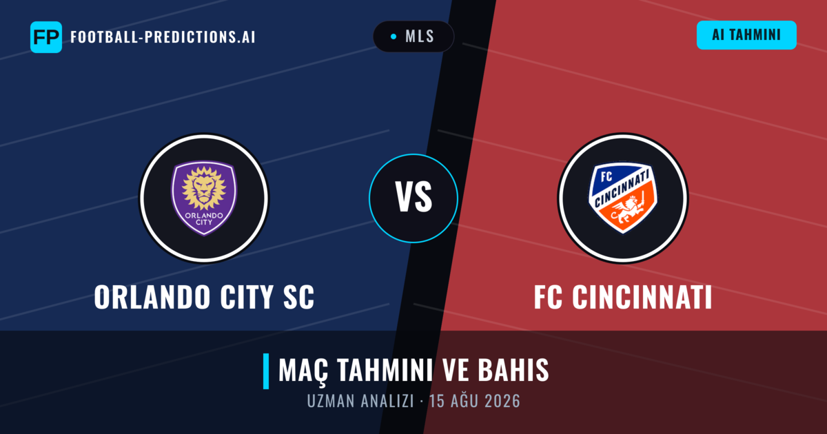 Orlando City SC - FC Cincinnati — maç tahmini ve önizleme