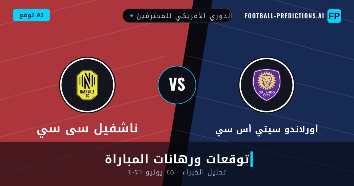 أورلاندو سيتي أس سي ضد ناشفيل سى سي — توقعات ومعاينة المباراة