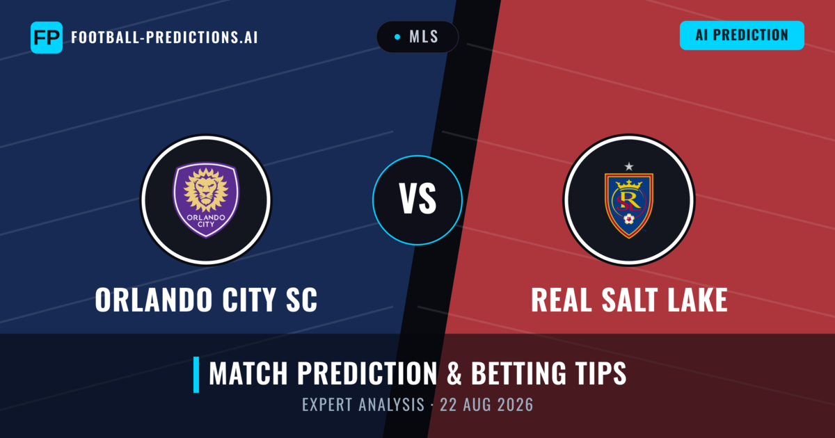 Orlando City SC vs Real Salt Lake — match prediction & preview