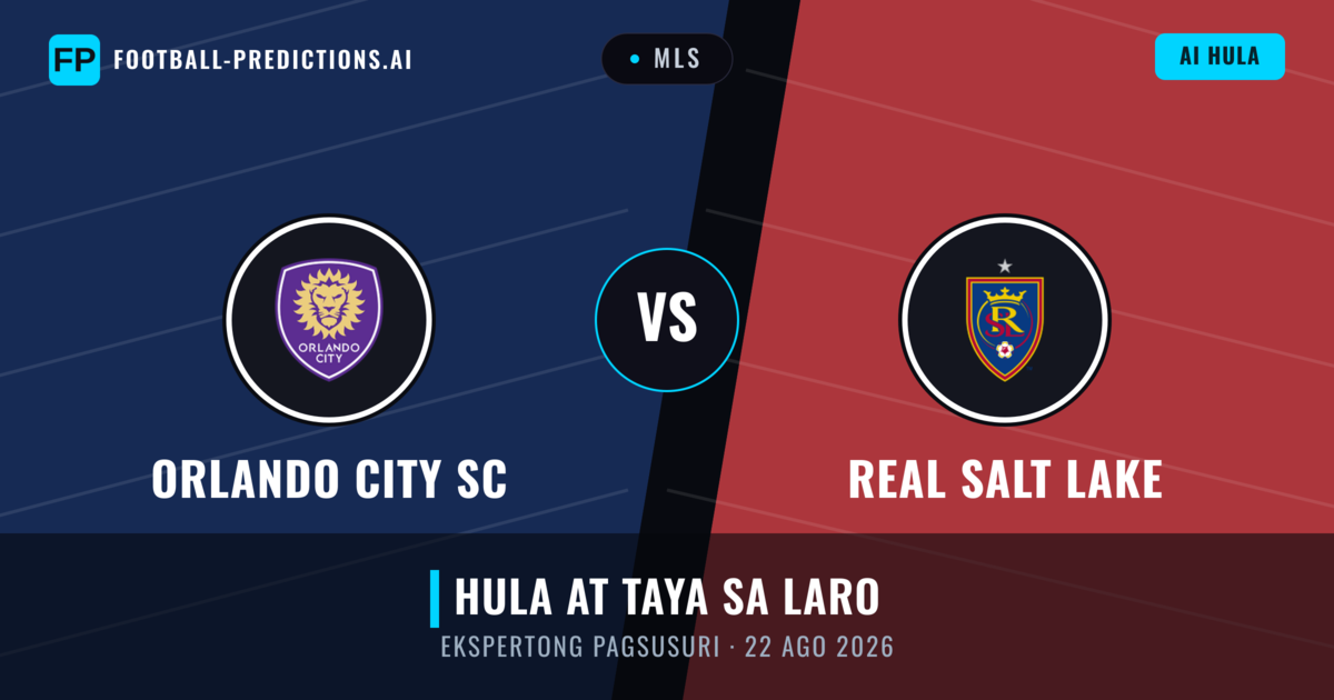 Orlando City SC vs Real Salt Lake — hula at preview ng laban