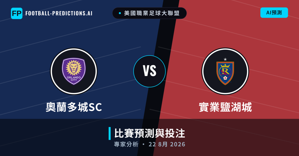奧蘭多城SC vs 實業鹽湖城 — 比赛预测和前瞻
