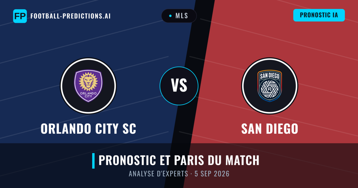 Orlando City SC vs San Diego — pronostic et avant-match