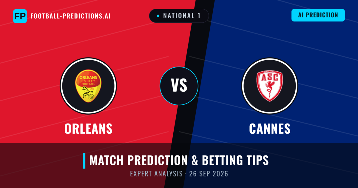 Orleans vs Cannes — match prediction & preview