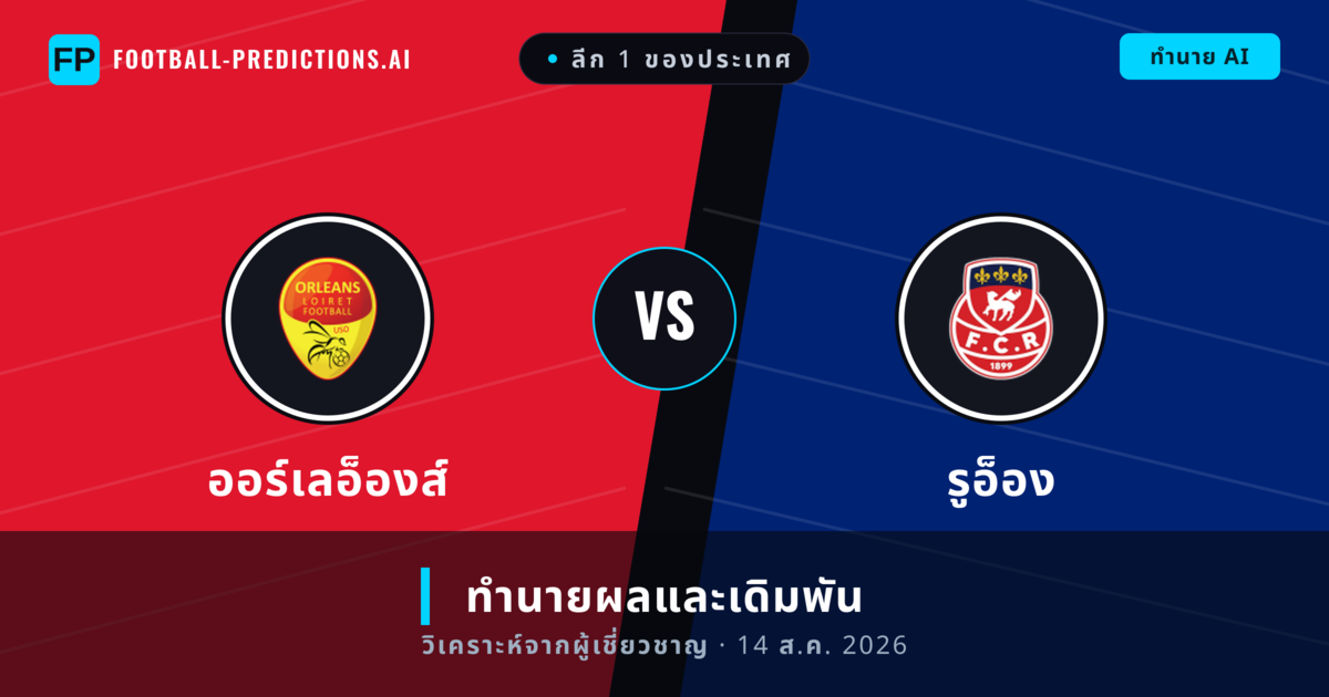 ออร์เลอ็องส์ พบ รูอ็อง — ทำนายผลและพรีวิวการแข่งขัน