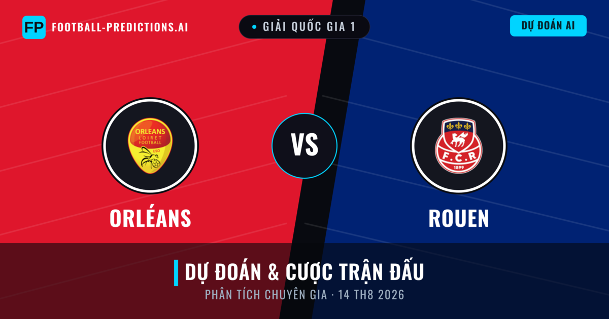 Orléans vs Rouen — dự đoán và xem trước trận đấu