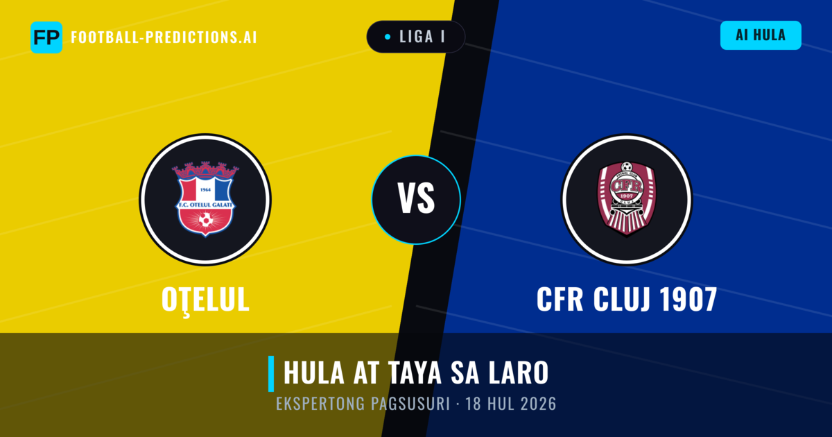 Oţelul vs CFR Cluj 1907 — hula at preview ng laban