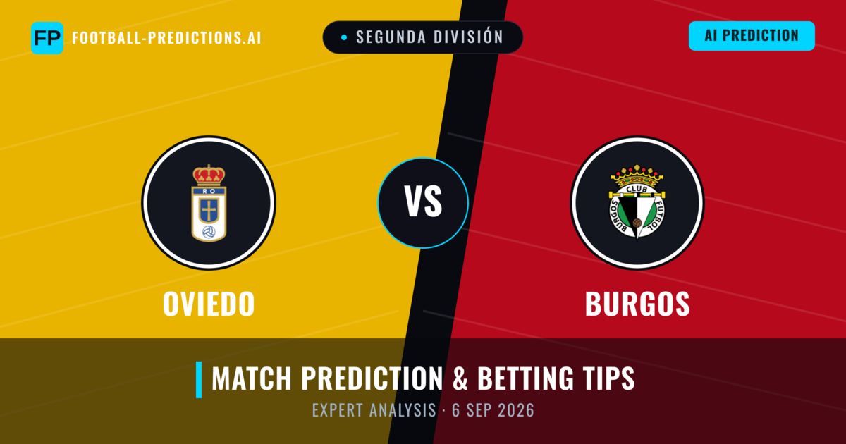 Oviedo vs Burgos — match prediction & preview